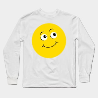 Emoticon - sweet face Long Sleeve T-Shirt